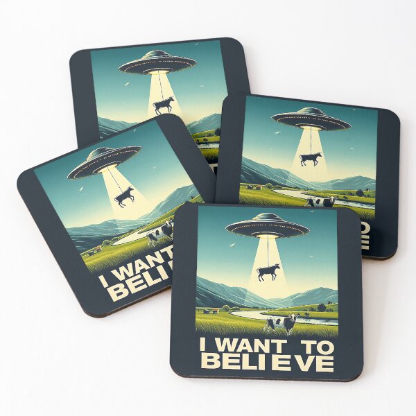 Item preview, I Want To Believe designed and sold by RedFirecracker.