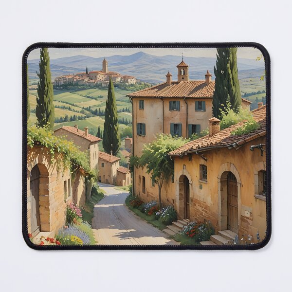 Item preview, Pienza in Val d’Orcia: Tuscan Charm and Rolling Golden Hills designed and sold by LSVart.