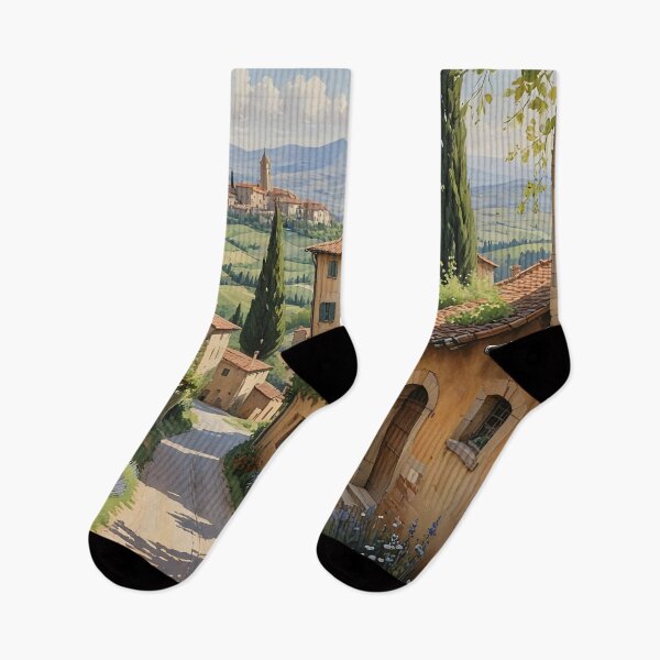 Item preview, Pienza in Val d’Orcia: Tuscan Charm and Rolling Golden Hills designed and sold by LSVart.