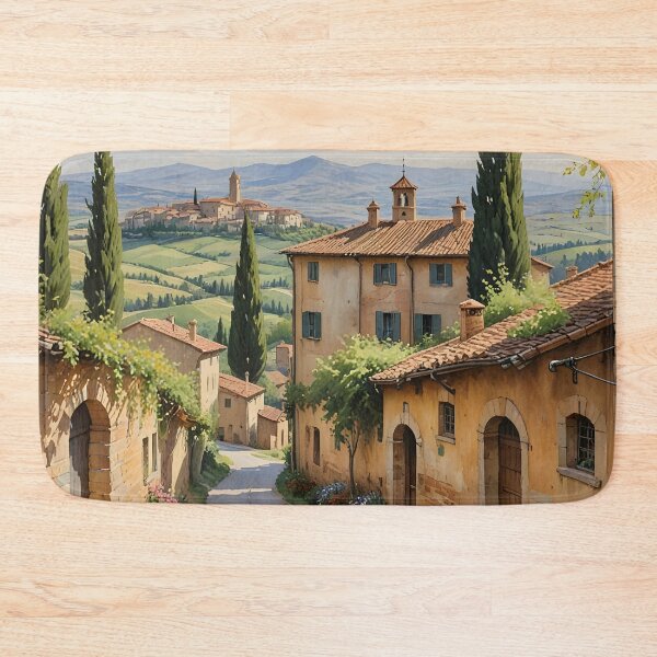 Item preview, Pienza in Val d’Orcia: Tuscan Charm and Rolling Golden Hills designed and sold by LSVart.