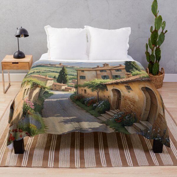 Item preview, Pienza in Val d’Orcia: Tuscan Charm and Rolling Golden Hills designed and sold by LSVart.