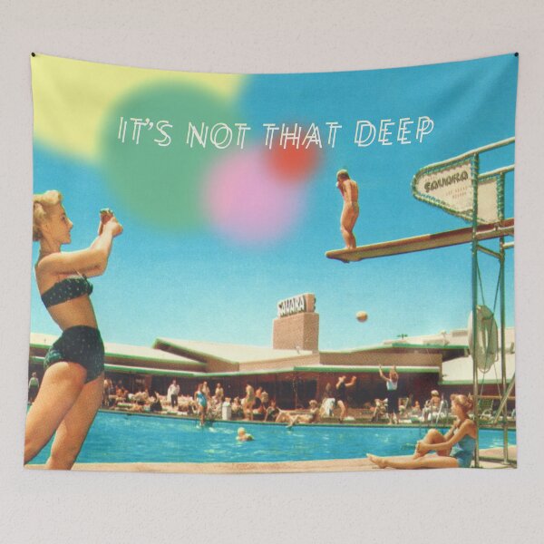 Item preview, It's not that deep (Vintage motel) designed and sold by MsGonzalez.