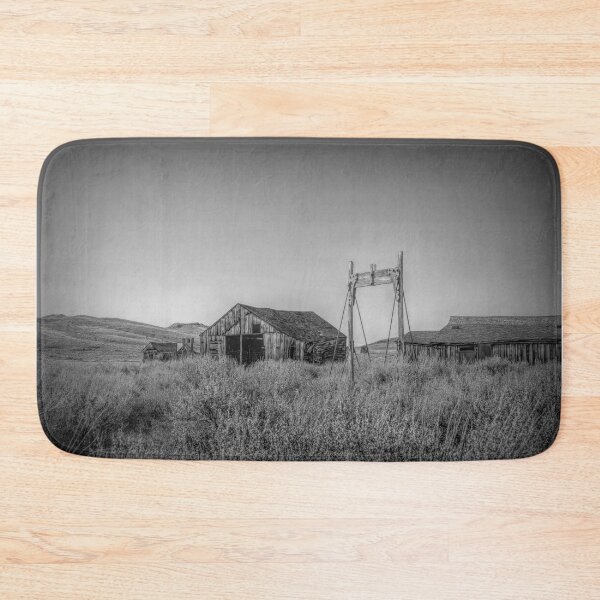 Item preview, Abandoned Structures in Bodie Ghost Town BW designed and sold by jrtwynam.