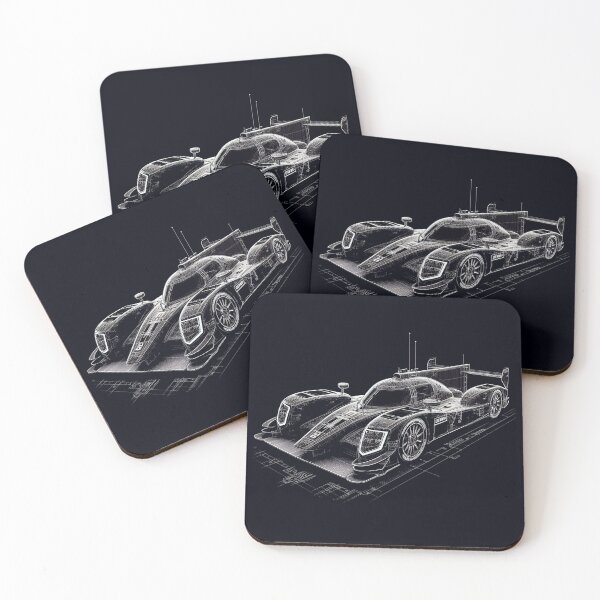 Item preview, White on Black -  The LMP2 Vector designed and sold by RedFirecracker.