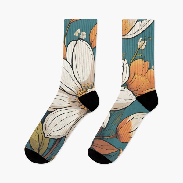 Item preview, Wildflower Whispers - Delicate Floral Pattern designed and sold by Line in Bloom.