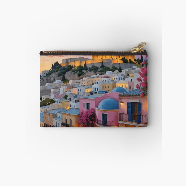 Item preview, Plaka District: Athens' Colorful Charm designed and sold by LSVart.