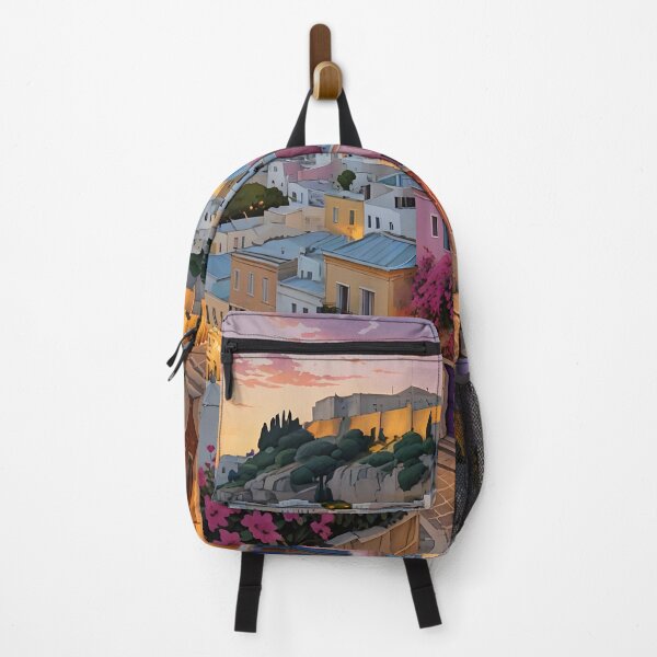Item preview, Plaka District: Athens' Colorful Charm designed and sold by LSVart.