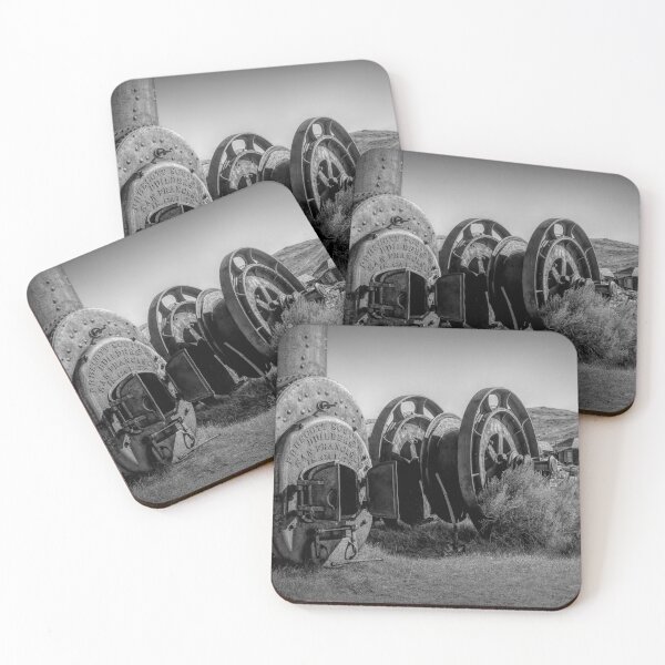 Item preview, Rustic Mining Equipment at Bodie Ghost Town BW designed and sold by jrtwynam.