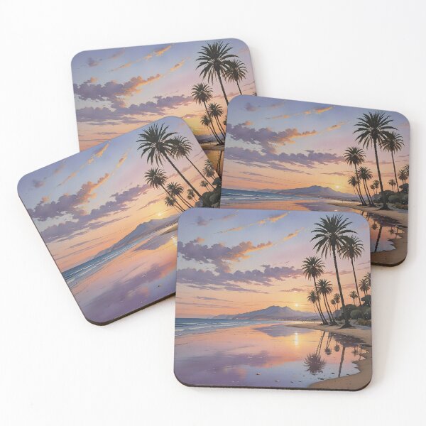 Item preview, Playa de Aguadulce: Golden Sands at Sunset designed and sold by LSVart.