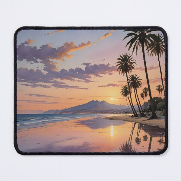 Item preview, Playa de Aguadulce: Golden Sands at Sunset designed and sold by LSVart.
