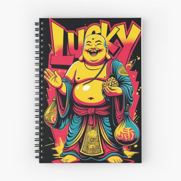 Item preview, Lucky Buddha Pop Art - Modern Asian Street Art Design designed and sold by TopUpDesign.