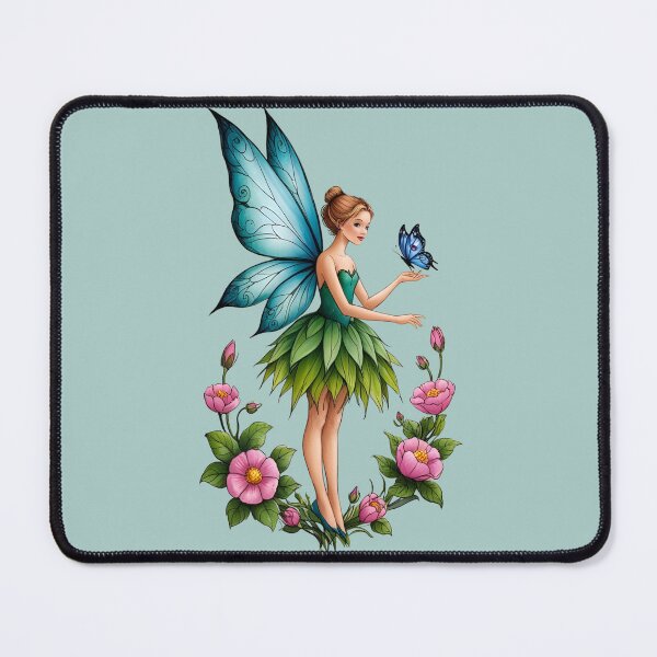 Item preview, Colorfoul Fairy, Aesthetic, Elf girl, Girl, Anime, fantasy, astarion girl, magic, designed and sold by GOLDENGARDENART.
