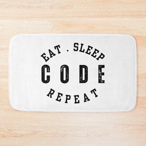 Item preview, Cool Eat Sleep CODE designed and sold by StemMerch247.