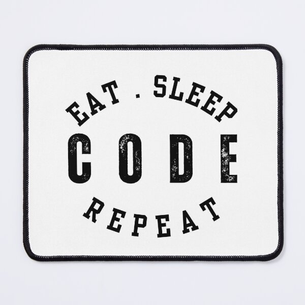 Item preview, Cool Eat Sleep CODE designed and sold by StemMerch247.