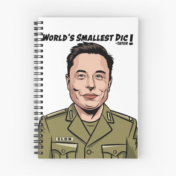 Item preview, Elon Musk: World's Smallest Dic-tator (Satire) designed and sold by 3MillsDesign.