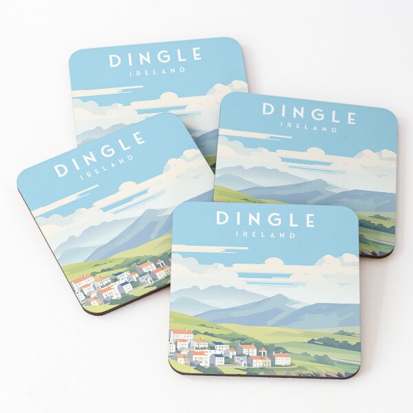 Item preview, Dingle Ireland Travel Print  designed and sold by Wander-World.