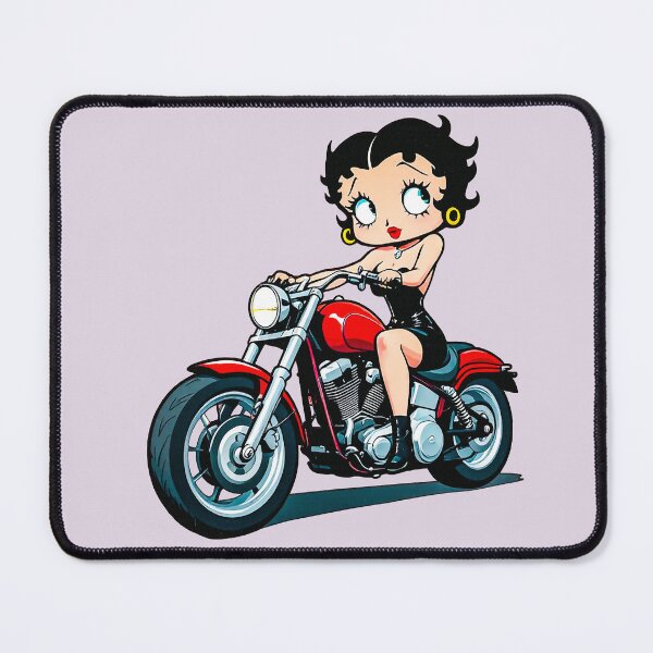 Item preview, RIDE FREE BETTY – VINTAGE BIKER STYLE designed and sold by SteadyRolling.