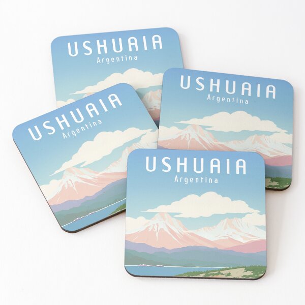 Item preview, Impresión de viaje a Ushuaia Argentina designed and sold by Wander-World.