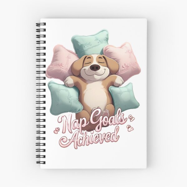 Item preview, Nap Goals Achieved Dog Sleeping Dog Nap Time Funny Dog designed and sold by Furry Paw  Prints.