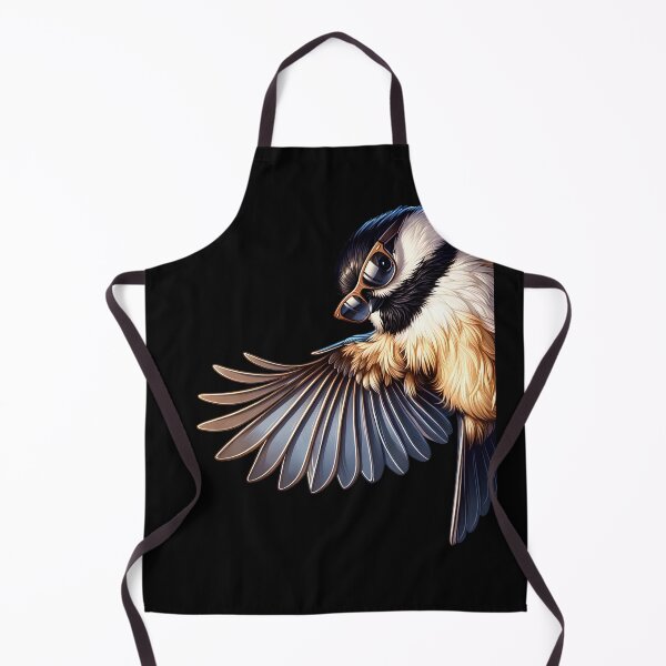 Item preview, Chickadee With Sunglasses Funny Say Hi Bird Lover Watcher Birding designed and sold by Kimberley King Art King Art.