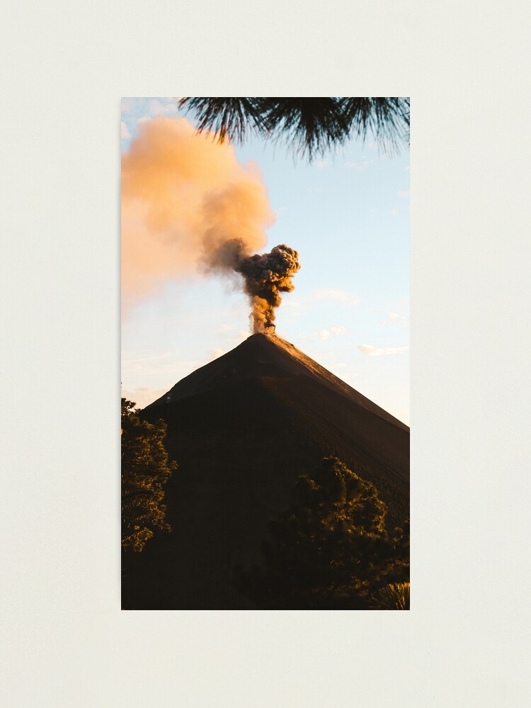 Thumbnail 2 of 3, Photographic Print, Volcán de Fuego Photography in Guatemala designed and sold by Ibitiraquire.
