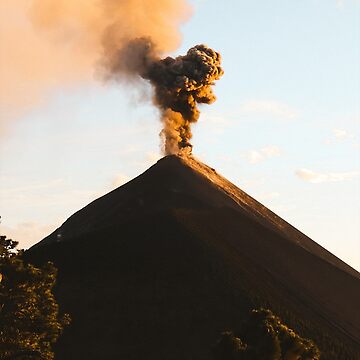 Artwork thumbnail, Volcán de Fuego Photography in Guatemala by Ibitiraquire