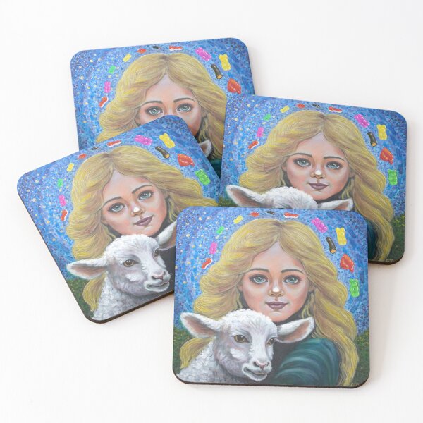 Item preview, Doll with sheep and candy designed and sold by Elena Dunaeva.