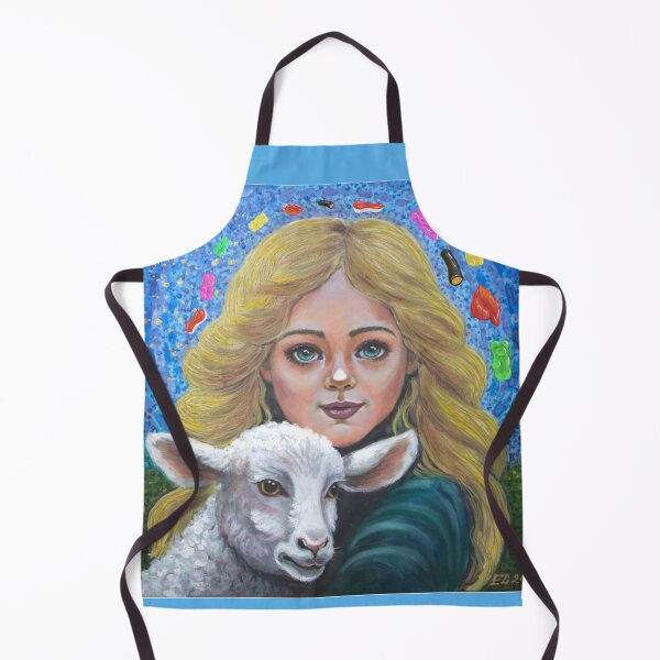 Item preview, Doll with sheep and candy designed and sold by Elena Dunaeva.