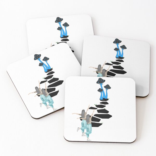 Item preview, Path to the Unknown – Surreal Mushroom Journey designed and sold by KA-Design-Art.
