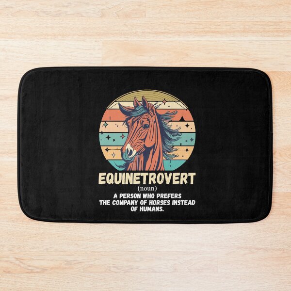 Item preview, Equinetrovert Person Who Prefers Company of Horses Equestrian designed and sold by Dressed For  Duty.