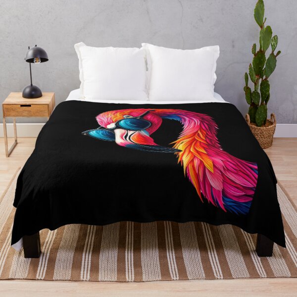 Item preview, Colorful Flamingo With Sunglasses Funny designed and sold by Kimberley King Art King Art.