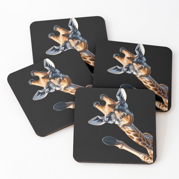 Item preview, Giraffe With Sunglasses Say Hi Funny designed and sold by Kimberley King Art  King Art.