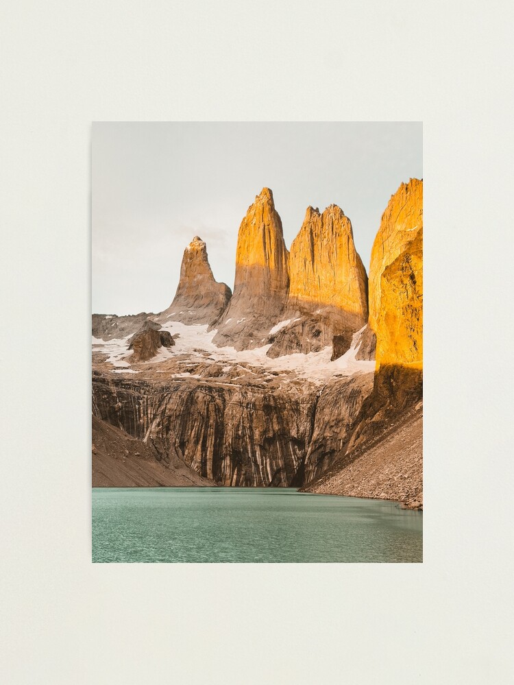 Thumbnail 2 of 3, Photographic Print, Las Torres del Paine Photography in Torres del Paine National Park designed and sold by Ibitiraquire.