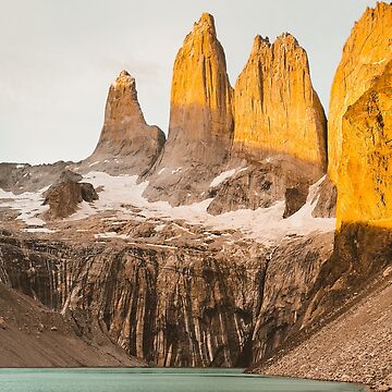 Artwork thumbnail, Las Torres del Paine Photography in Torres del Paine National Park by Ibitiraquire