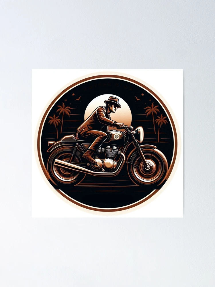 Thumbnail 1 of 3, Poster, Dapper Rider : Automotive Merchandise - designed and sold by InfmsCorp.