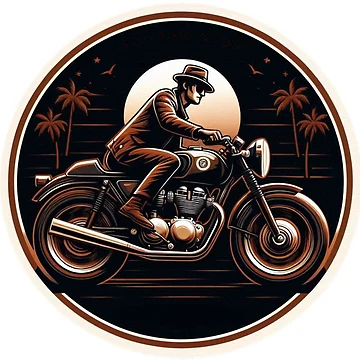 Artwork thumbnail, Dapper Rider : Automotive Merchandise - by InfmsCorp