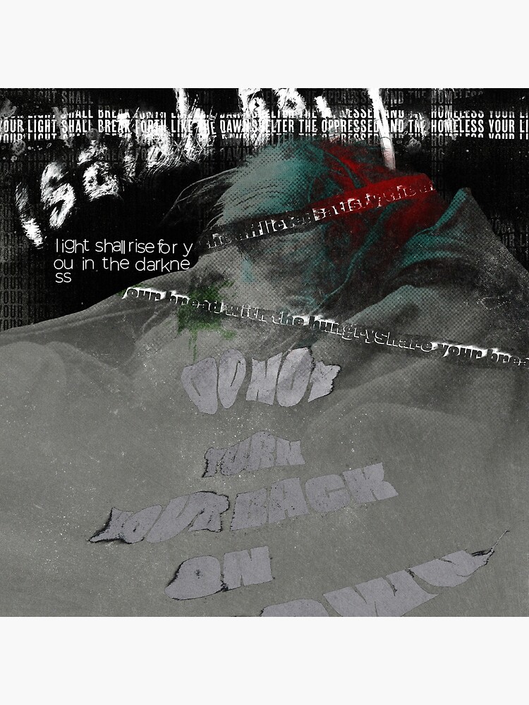 Thumbnail 4 of 4, Pillow, Satisfy the Afflicted designed and sold by nathanblixt.