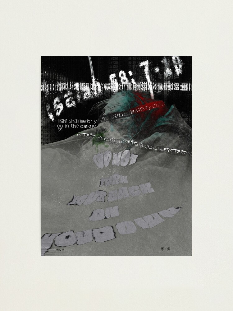 Thumbnail 1 of 3, Photographic Print, Satisfy the Afflicted designed and sold by nathanblixt.