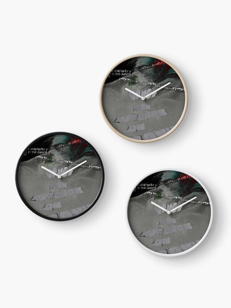 Thumbnail 3 of 4, Clock, Satisfy the Afflicted designed and sold by nathanblixt.