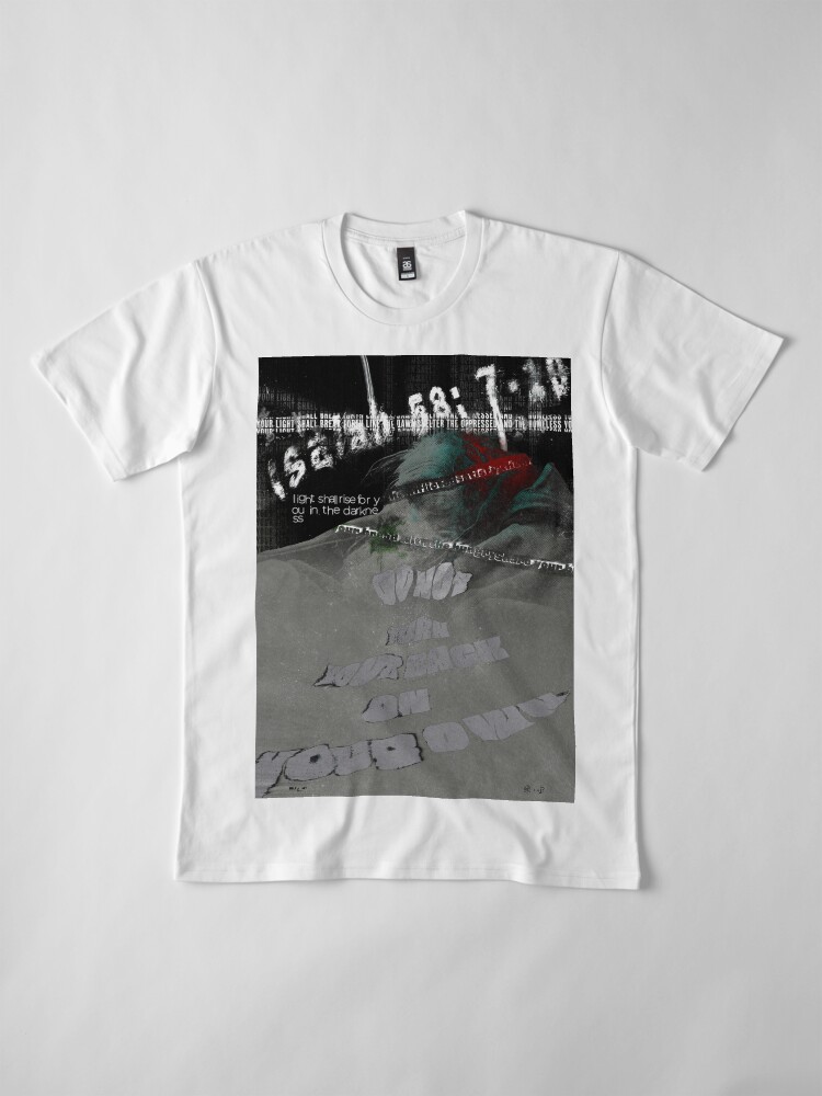 Thumbnail 4 of 6, Premium T-Shirt, Satisfy the Afflicted designed and sold by nathanblixt.