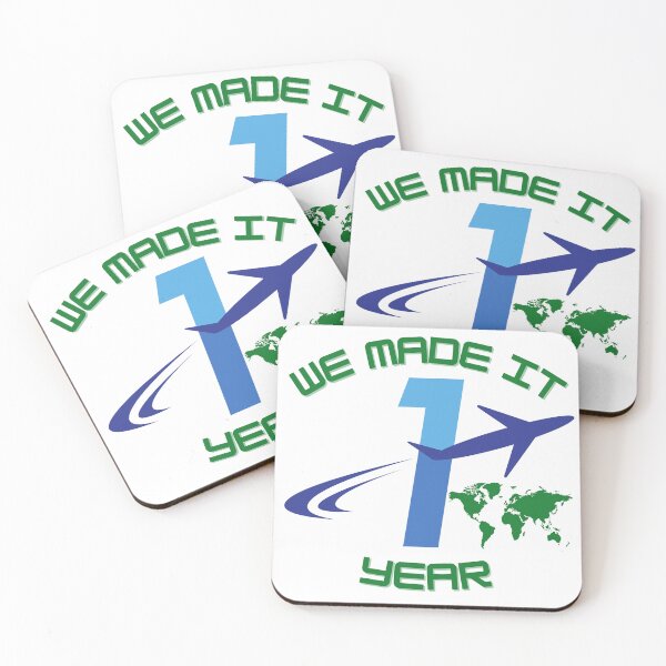 Item preview, We Made It 1 Year! Baby's First Birthday! designed and sold by UrbanBark.