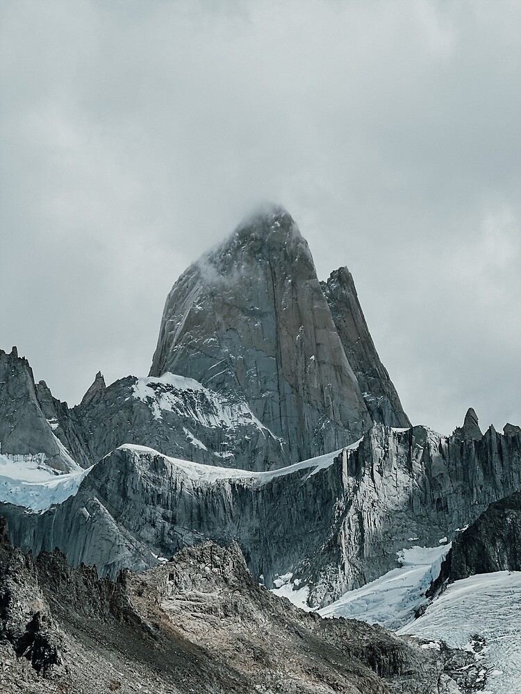 Thumbnail 3 of 3, Photographic Print, Mount Fitz Roy Photography in Patagonia designed and sold by Ibitiraquire.