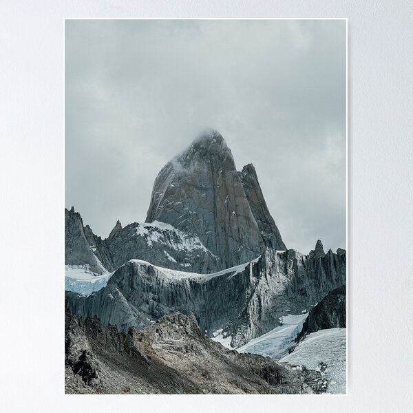 Mount Fitz Roy Photography in Patagonia Poster