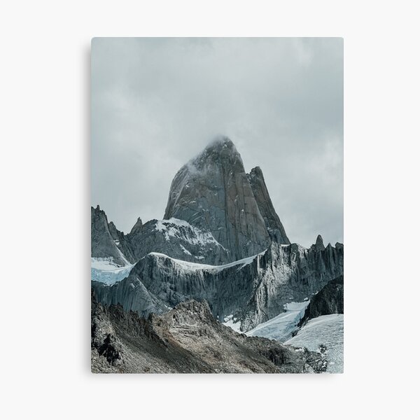 Mount Fitz Roy Photography in Patagonia Canvas Print