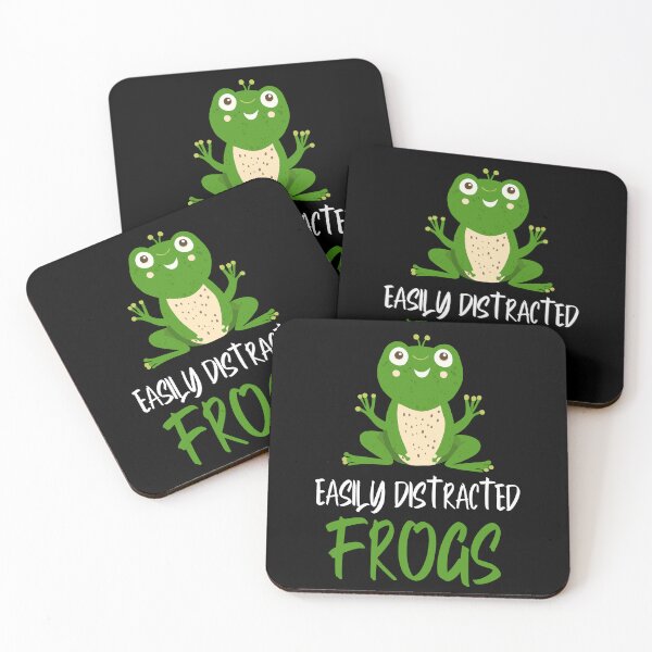 Item preview, Easily Distracted by Frogs - Funny Frog Lover Design designed and sold by Serbin.