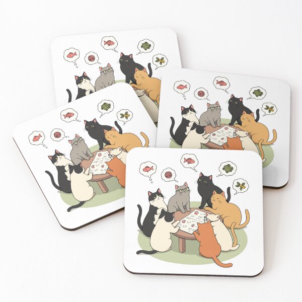 Item preview, Cats' strategy meeting designed and sold by FortuneWildCat.