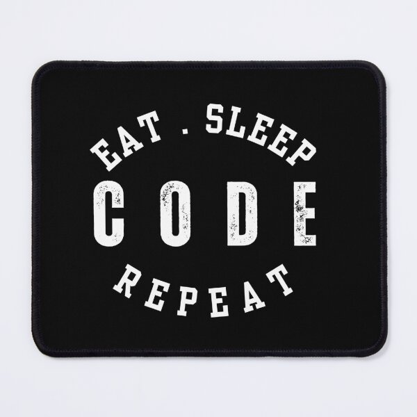 Item preview, Minimalist Eat Sleep CODE  designed and sold by StemMerch247.