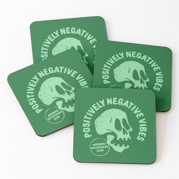 Item preview, Positively Negative Morning Enthusiasm Club designed and sold by IggysArrrt.