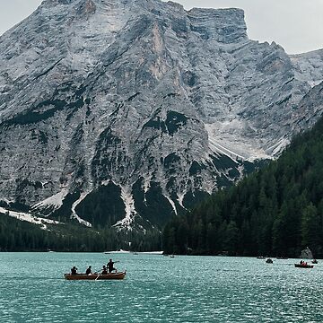 Artwork thumbnail, Lago di Braies Photography in the Dolomites by Ibitiraquire