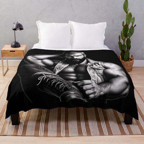 Item preview, Bearded Tough Bear LGBTQ Gay Pride Graphic Design designed and sold by ItsAKinkThing.